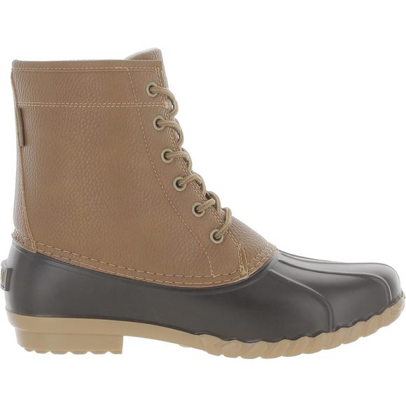 JBU by Jambu Mens Maine Faux Fur Lace-Up Winter & Snow Boots Tan 11 Medium (D) - Picture 3 of 3